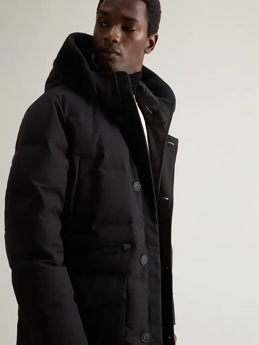 Siempre woolrich Men Parka Black Herfst 2024 